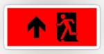 Running Man Fire Safety Exit Sign Emergency Evacuation Sticker Decals&nbsp;12