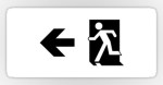 Running Man Fire Safety Exit Sign Emergency Evacuation Sticker Decals&nbsp;125