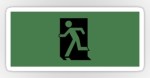 Running Man Fire Safety Exit Sign Emergency Evacuation Sticker Decals&nbsp;31