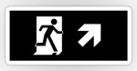 Running Man Fire Safety Exit Sign Emergency Evacuation Sticker Decals&nbsp;54