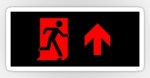 Running Man Fire Safety Exit Sign Emergency Evacuation Sticker Decals&nbsp;79