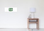 Accessible Exit Sign Project Wheelchair Wheelie Running Man Symbol Means of Egress Icon Disability Emergency Evacuation Fire Safety Poster&nbsp;111