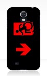 Accessible Exit Sign Project Wheelchair Wheelie Running Man Symbol Means of Egress Icon Disability Emergency Evacuation Fire Safety Samsung Galaxy Case&nbsp;118