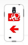 Accessible Exit Sign Project Wheelchair Wheelie Running Man Symbol Means of Egress Icon Disability Emergency Evacuation Fire Safety Samsung Galaxy Case&nbsp;137