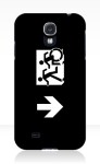 Accessible Exit Sign Project Wheelchair Wheelie Running Man Symbol Means of Egress Icon Disability Emergency Evacuation Fire Safety Samsung Galaxy Case&nbsp;144