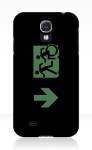 Accessible Exit Sign Project Wheelchair Wheelie Running Man Symbol Means of Egress Icon Disability Emergency Evacuation Fire Safety Samsung Galaxy Case&nbsp;44