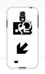 Accessible Exit Sign Project Wheelchair Wheelie Running Man Symbol Means of Egress Icon Disability Emergency Evacuation Fire Safety Samsung Galaxy Case&nbsp;65