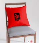 Accessible Exit Sign Project Wheelchair Wheelie Running Man Symbol Means of Egress Icon Disability Emergency Evacuation Fire Safety Throw Pillow Cushion&nbsp;29