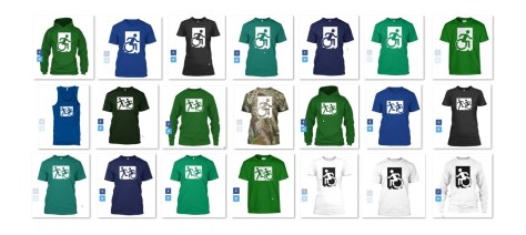 Accessible Exit Sign Project fundraiser shirts (40)