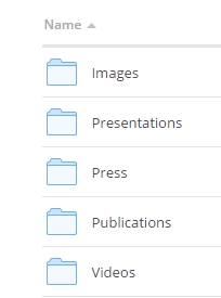 The Accessible Exit Sign Project Media Pack Dropbox Folders